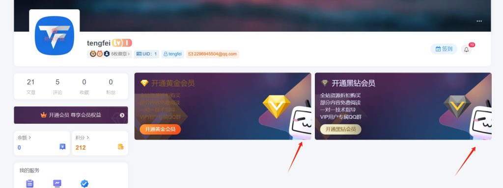 子比主题 – 会员购买页面添加背景图-锦瑟博客