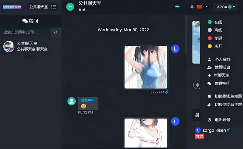 最新公共聊天室ChatNetV1.11-V1.9源码 完整汉化版-锦瑟博客
