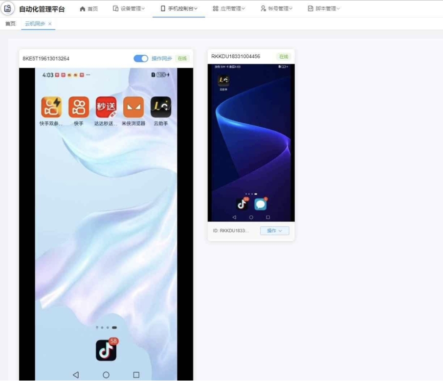 云手机群控系统源码 云手机多开群控 自动化管理程序源码-锦瑟博客